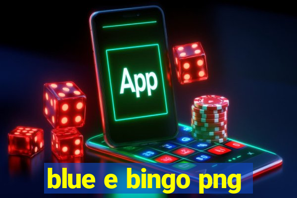 blue e bingo png
